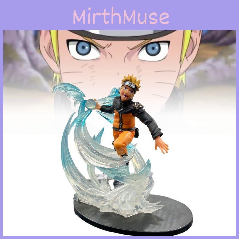 Detailed Naruto Uzumaki Spiral Fighting Scene Pvc Figurine 22x21x23.5cm For Display