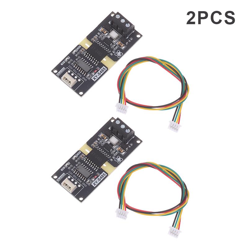 Isolated Ttl To Rs485 Level Converter Module Signal Automatic Flow Control Module Rxd Txd Transmit/Receive Indicator Lights