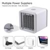 Mini USB Portable Fan Summer Office Desktop Home Small Air Conditioner Humidifier Purifier Air Cooler Fan Laptop Cooling