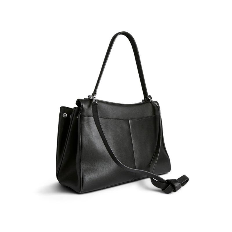 Borsa in Pelle da Donna, Borsa Tote Grande Capacità per il Pendolarismo, Borsa a Spalla Portatile per Documenti di Trasporto, Borsa da Donna