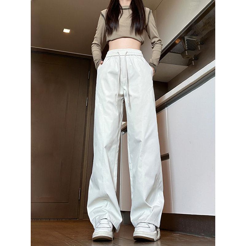 

Women s Off-White Oblique Cut Soft Shell Windproof Pants - Petite, Plus Velvet, Waterproof for Spring, Autumn, Winter, Paratrooper Workwear L 52-59 kg