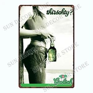Belgium Beer Tin Plaque Vintage Man Cave Metal Signs Beer Tin Sign For Bar Pub Kitchen Drink Poster Plates Gift Xcm A