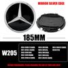 C200 E300 2026 Hot 1pcs Car Grill Emblem Star Badge Front Grill Logo For Mercedes Benz A C B V G E Class GLK GLA GL CLS ML GLC G