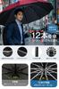 Large Size 12 Folding Automatic Opening and Reverse Folding Teflon Folding Heat UV Rain and Sun Rain and Typhoon Heavy Rain and Day Gift Extra -