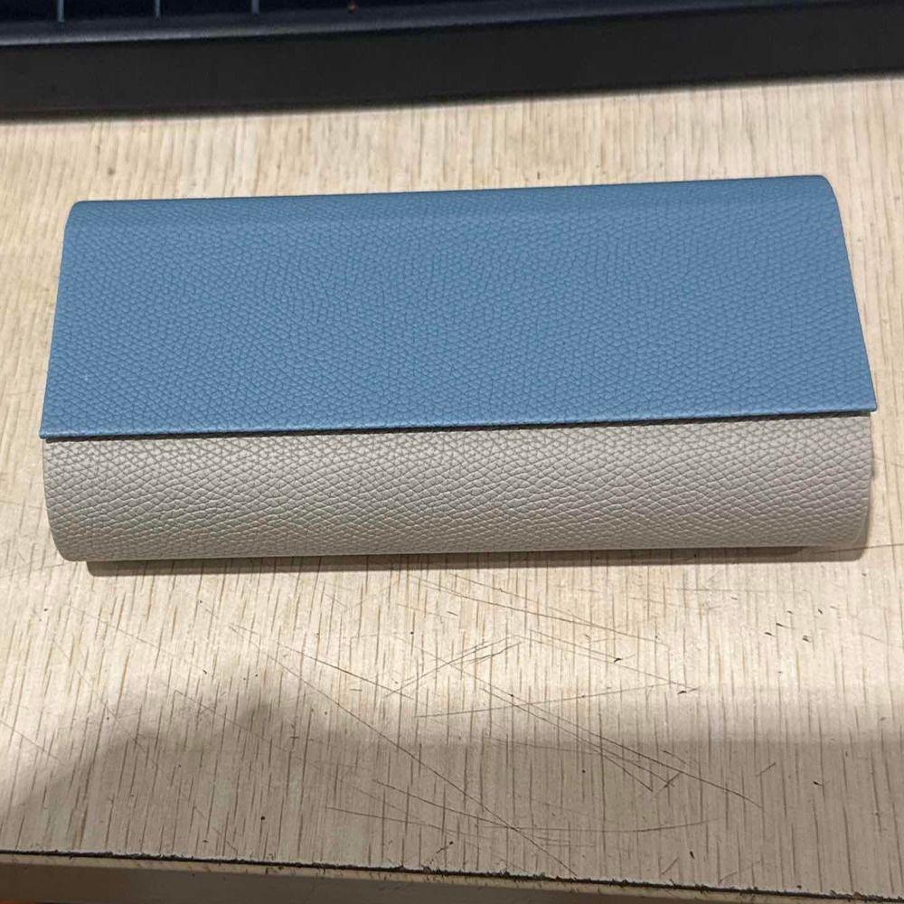 Large Capacity Eyeglasses Sleeve Magnetic Buckle Hard Eyewear Protector  Hard Glasses Case