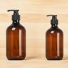 3Pcs 300/500Ml Portable Empty Pump Dispenser Bottles Cylinder Shampoo Lotion Durable Refillable Containers For Liquid Soap