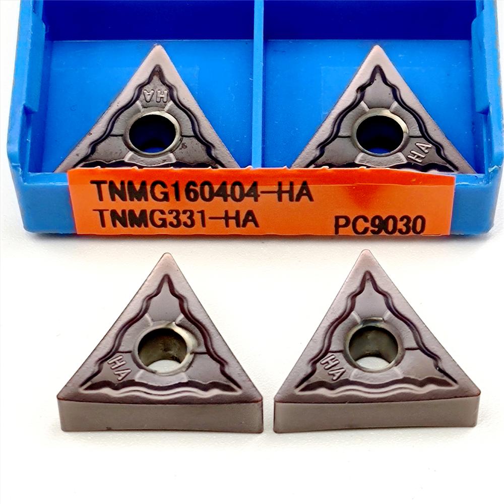 TNMG160404 HA PC9030 TNMG160408-EF YBG205 CNC Lathe Part TNMG 160404 160408 Turning Tool Carbide Insert Blade Wear-resistant