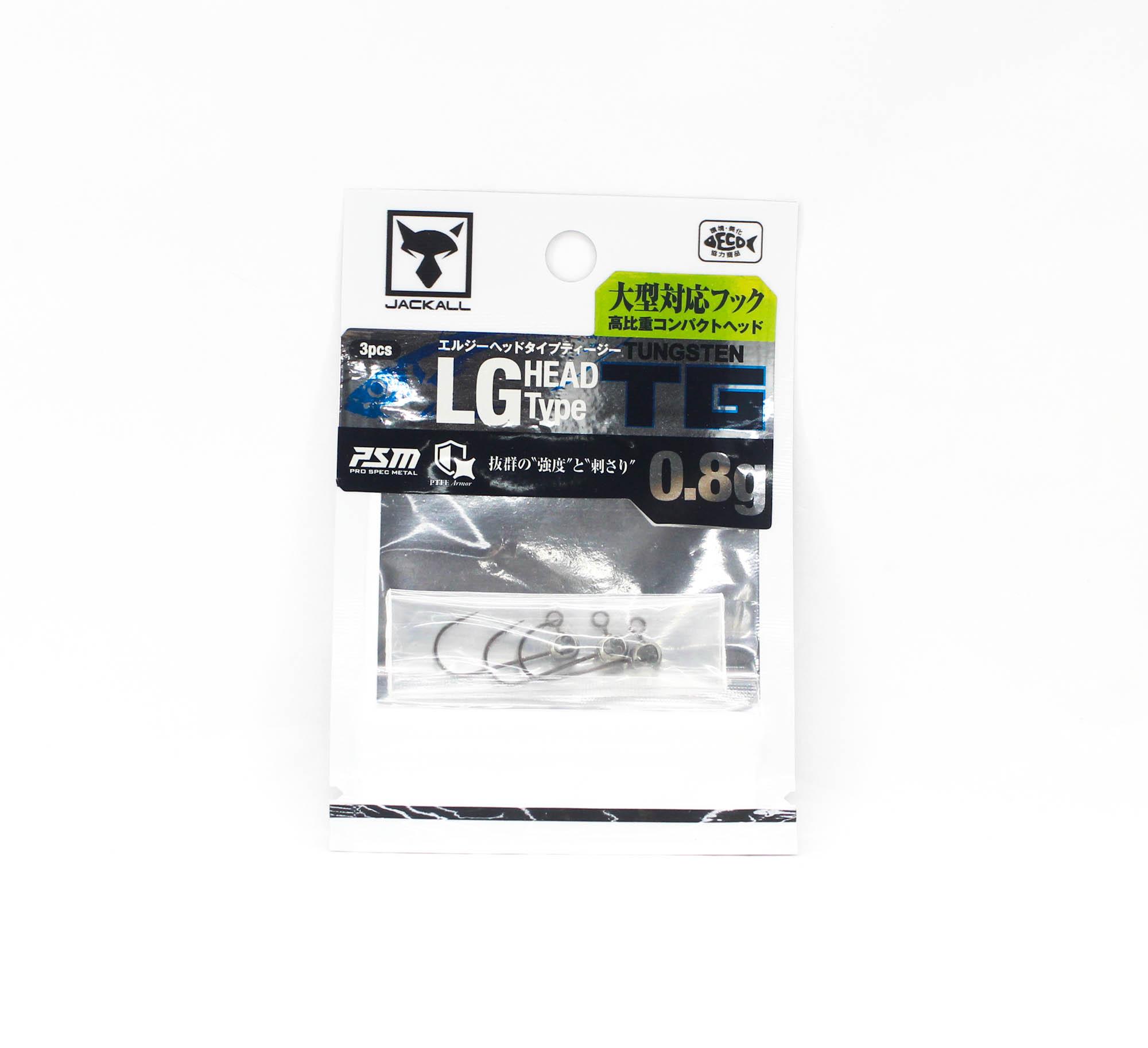 

Джиг-головка Jackall LG Head Type TG Размер 0.8г 3шт (5187)