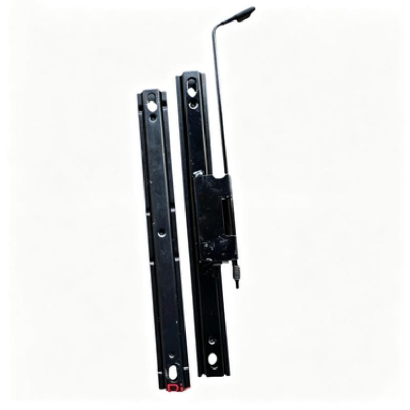 Car Seat Rail Set for Electric Vehicles, Front Mount Slide Rails with 110mm Adjustment