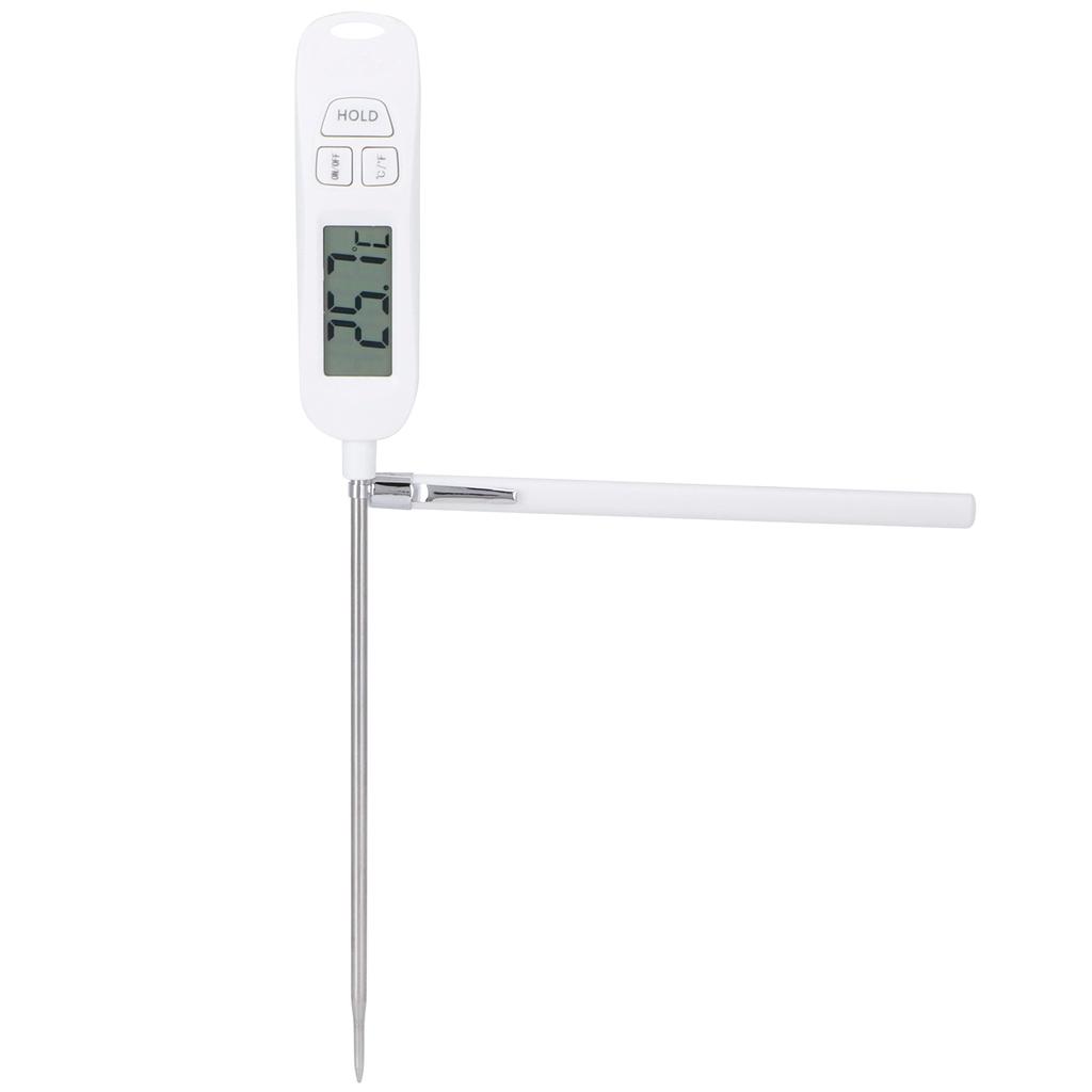 BBQ Matlagning Digital Elektronisk Termometer Rostfritt Stål Lång Sond Köksredskap