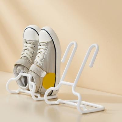 Shoe Drying Holder Adjustable Hanging Freestanding Quick Drainage Great Load Bearing Shoe Organizer No Installation Stable Anti-deformed Dorm