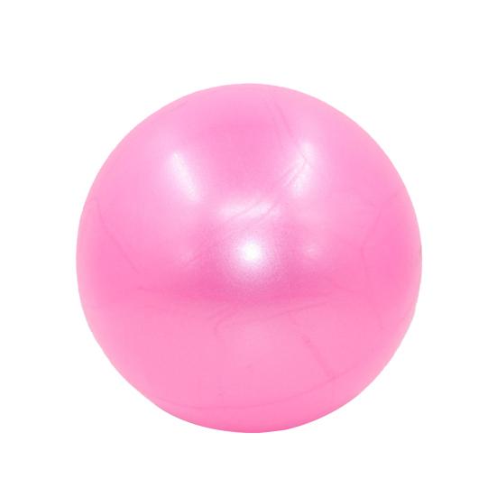 

1 Set Yoga Ball Explosion-proof Leak-proof Strong Bearing Capacity Body Training Gymnastic Fitness Pilates Ball Indoor Workout рожевий
