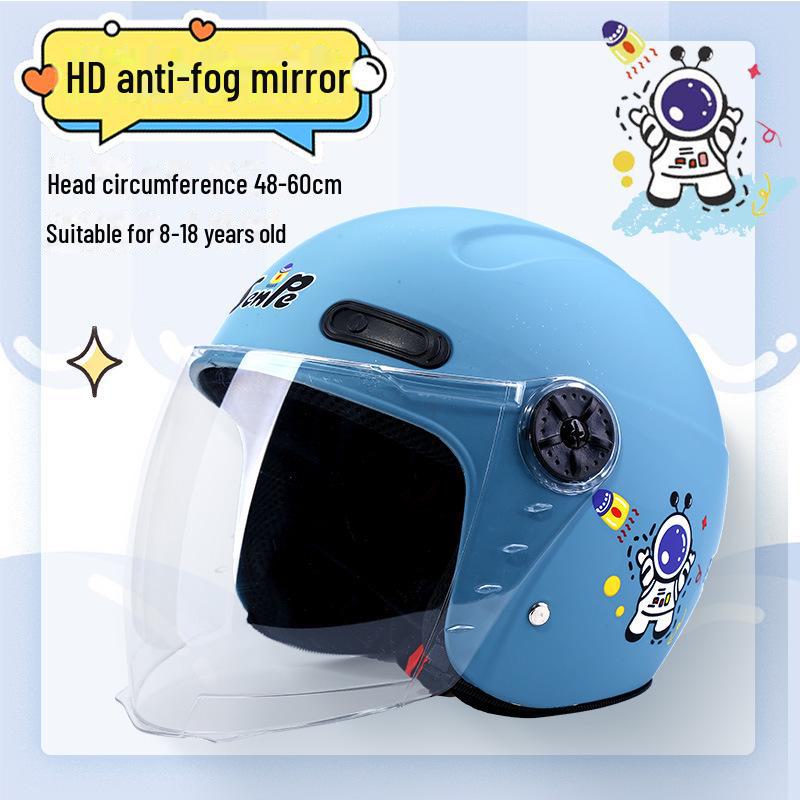 

Детский электромобильный шлем - симпатичный, универсальный, всесезонный, теплая защита зимой