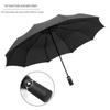 Nan Qiao 10-Rib Automatic Tri-Fold Sun & Rain Umbrella