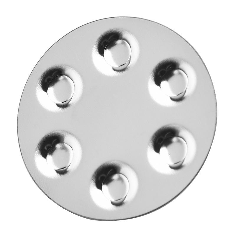 Stainless Steel Nail & Makeup Ring Palette Set