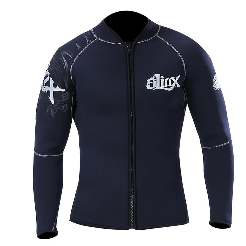 Diving Wetsuit 5mm Thick Neoprene Separate Suit With Fleece Lining Warmth Surfing Snorkeling Water Sports
