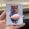3D Köpekçik Fermuar Açma Sıkıştırma Çıkartması Sevimli Shiba Inu Büyük Karın Çıkartması Karikatür Kendin Yap Tablet Telefon Kılıfı Çıkartması Çocuk Oyuncak Doğum Günü Hediyesi