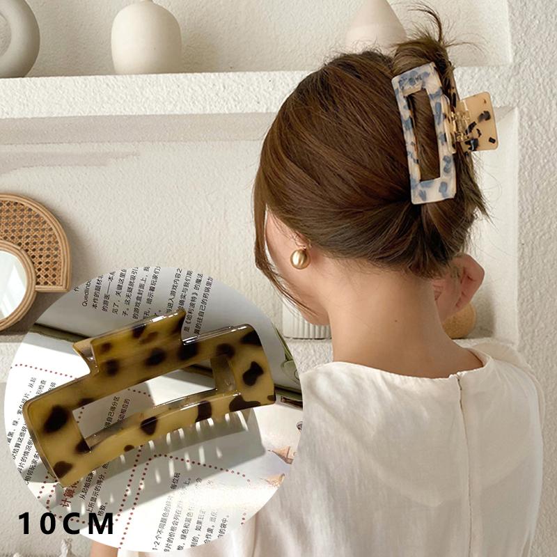 Forwot Women Large Hair Clips Korean Fashion Hair Claw Headwear Hairpin Crab Barrette Lady Hair Styling Tool Hair Accessories