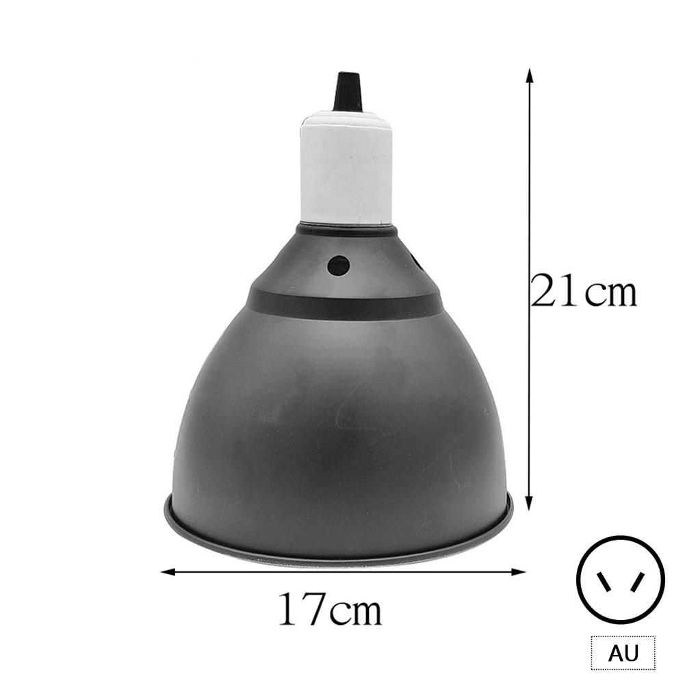 Reptile Heating Lampshade 110V 220V Lizard Snake Climbing Pet Insulation Heating Lamp Pet Heat-resistant Heating Lamp Holder