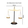 Libra Jewelry Display Centerpiece Stand Decorative Tabletop Accessories Desktop Balance Scale Art