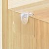 Triangle Bracket Adhesive Punch-free Strong Storage Organizer Support Shelf Hook Closet Cabinet Clapboard Home Accessories Tools