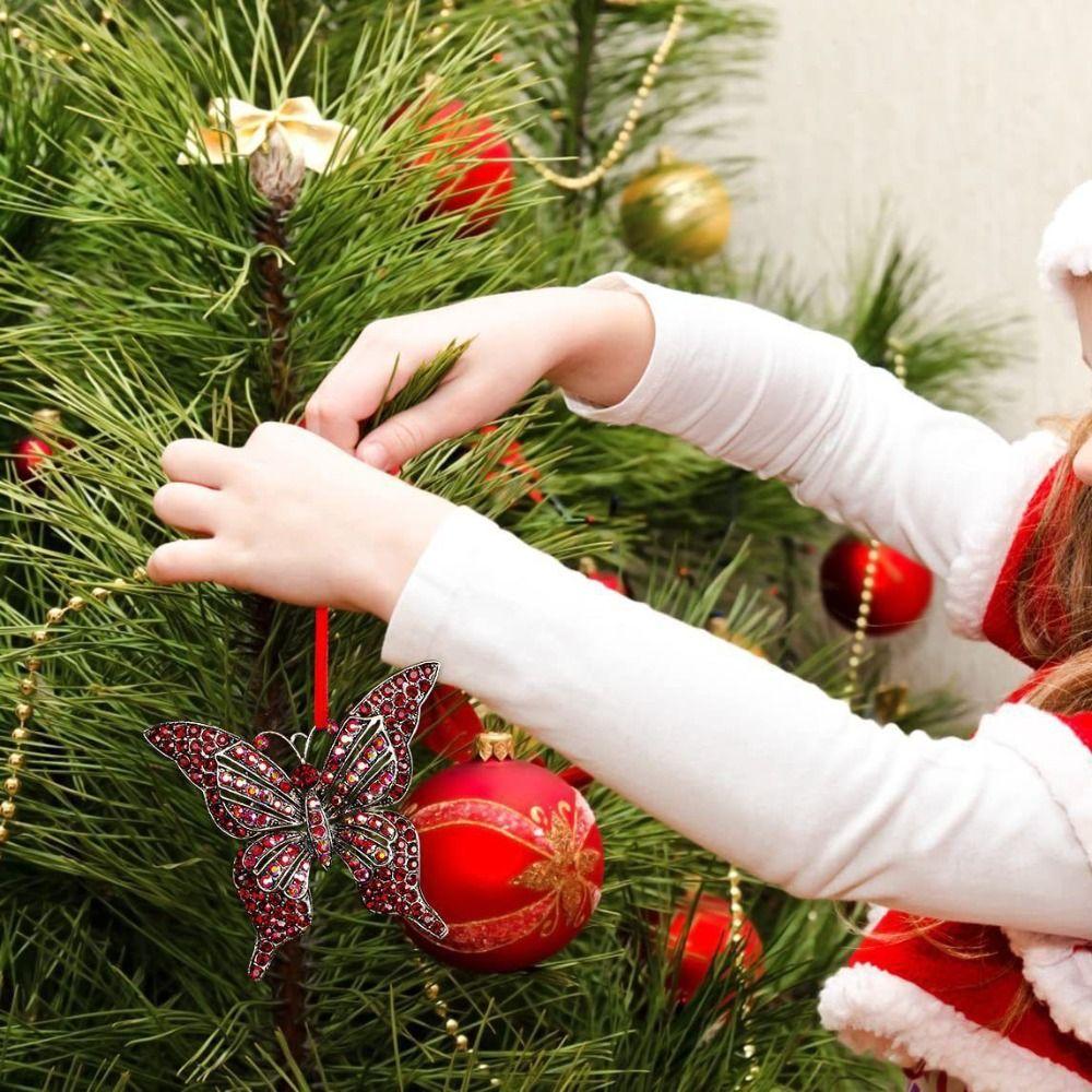 2D Christmas Ornament Creative Christmas Tree Hanging Ornaments