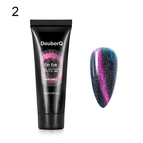 

15 мл акриловый гель для ногтей модный DIY мини универсальный дизайн ногтей полуперманентный УФ для маникюра 2