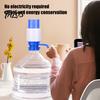 Hand Press Water Pump Manual for 5 Gallon Jug, Siphon Convenient Camping Dispenser with Food-Grade Silicone Seal, Leak-Proof Drinking Transfer