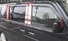BRIGHTZ Finish Stainless Steel Pillar Panels with Visor for Every Wagon DA64W Compatible with and 64 Wagons Ultra-Mirror (10-Piece Set) [PIL-SIL-135]
