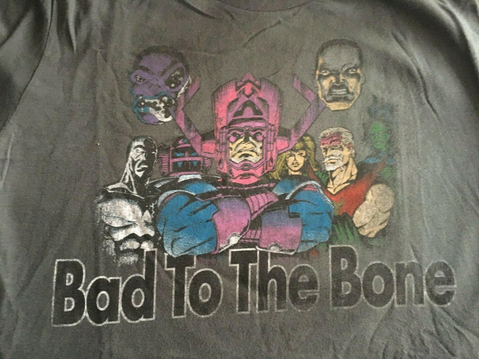 Marvel Comics Villians Bad to the Bone Men T-ShirtAvailable in Medium New M