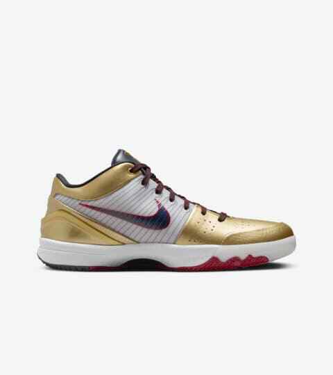 FQ3544-100 Nike Kobe 4 Protro Metallic Gold and Dark Obsidian (Men's)