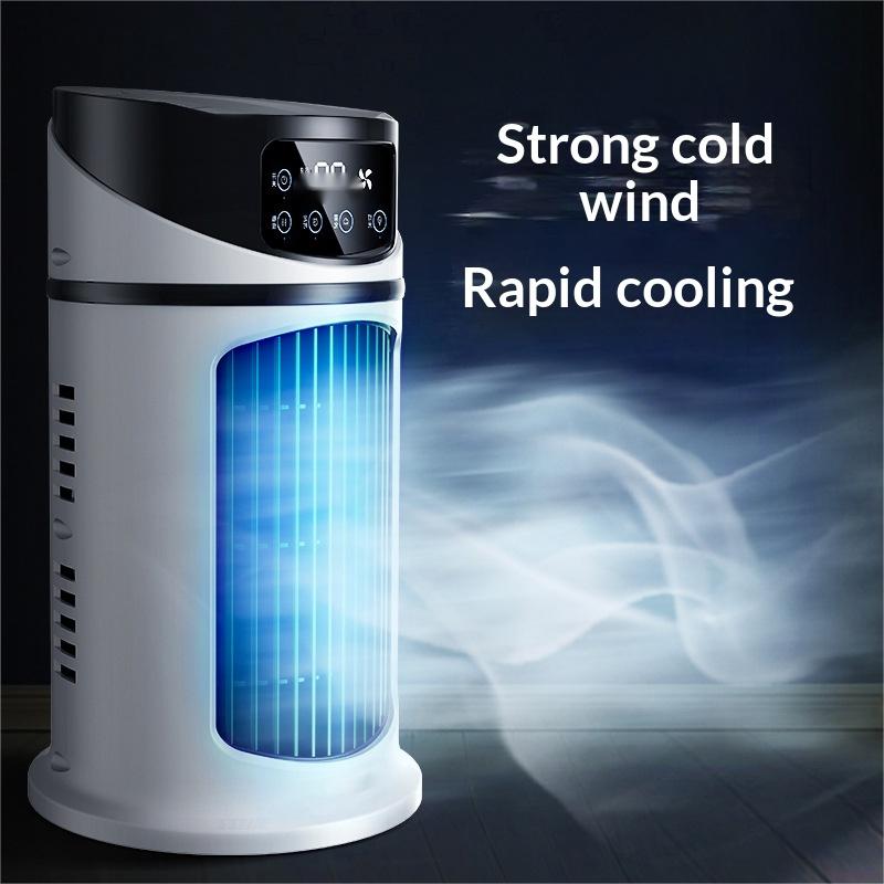 Xiaomi Mini aer condiționat portabil Ventilator de răcire a aerului Ventilator de răcire cu apă Răcitor de aer condiționat pentru aer condiționat mobil de birou