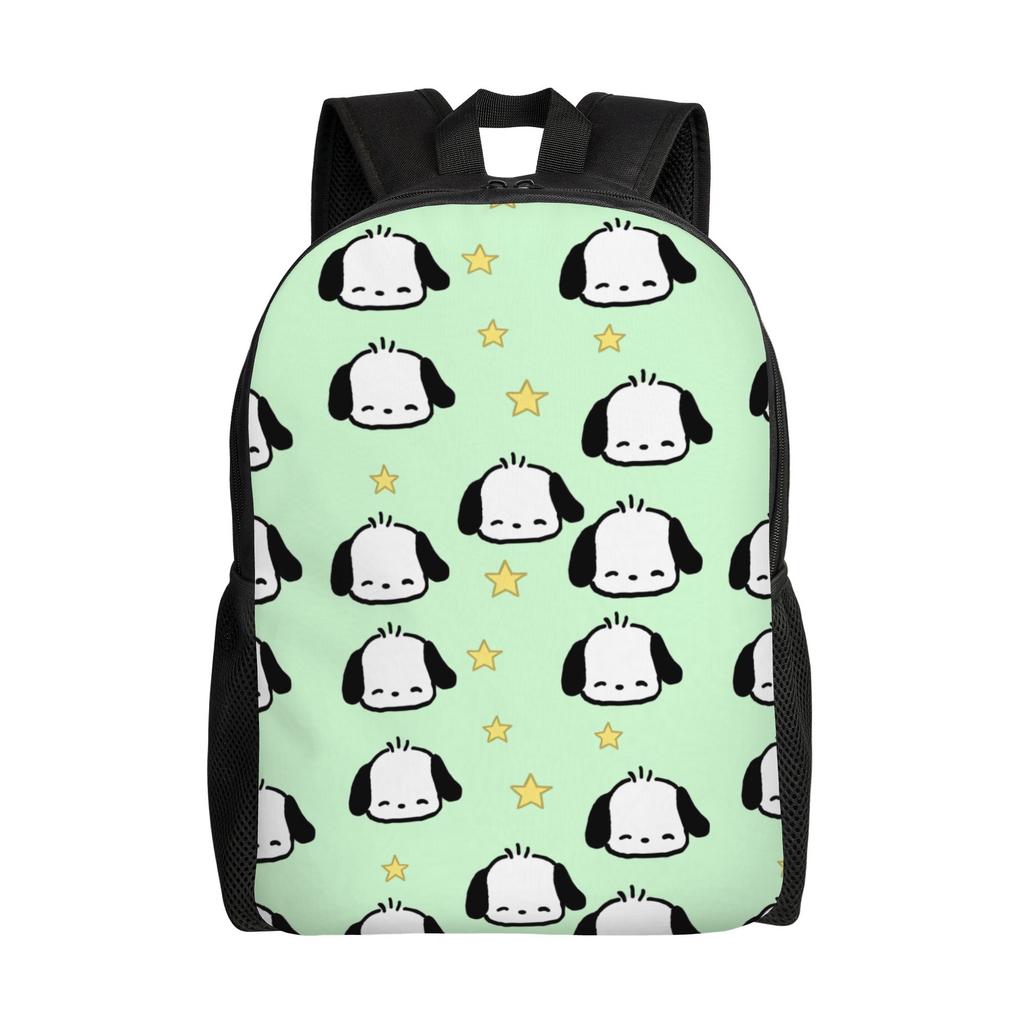 P-Pochaccoes Backpacks for Women Men School College Student Bookbag Fits 15 Inch Laptop Dog Cartoon Bags