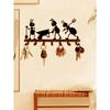 Metal Ant Wall Hook Key Holder Organizer for Home Office Entryway