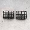 1Pair Air Condition Vent Frame Car Dashboard Grille Fit for CLIO MK2 1998‑2006