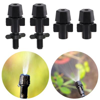 6mm Interface Atomization Nozzles Garden Plant Flower Vegetable Irrigation Sprayer Head Misting Cooling Dust-Removal 100Pcs
