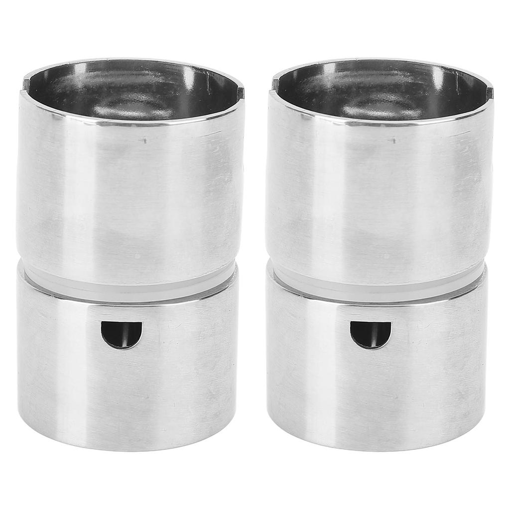 2pcs Drop In Swivel Rod Holder Adapter 304 Stainless Steel 360 Degree Fishing Pole Converter for 1‑9 16in Rod Holder