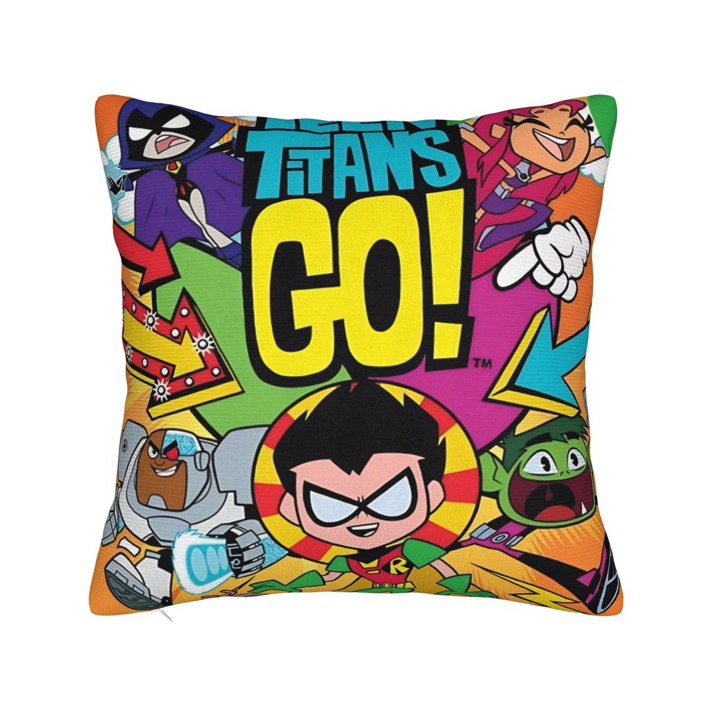 Teen Titans Go Beast Boy Μαξιλαροθήκες Είδη Πώλησης Εκτυπωμένο Κάλυμμα Μαξιλαριού Διακόσμηση Κάλυμμα Μαξιλαριού Καναπέ Πολλαπλών Μεγεθών