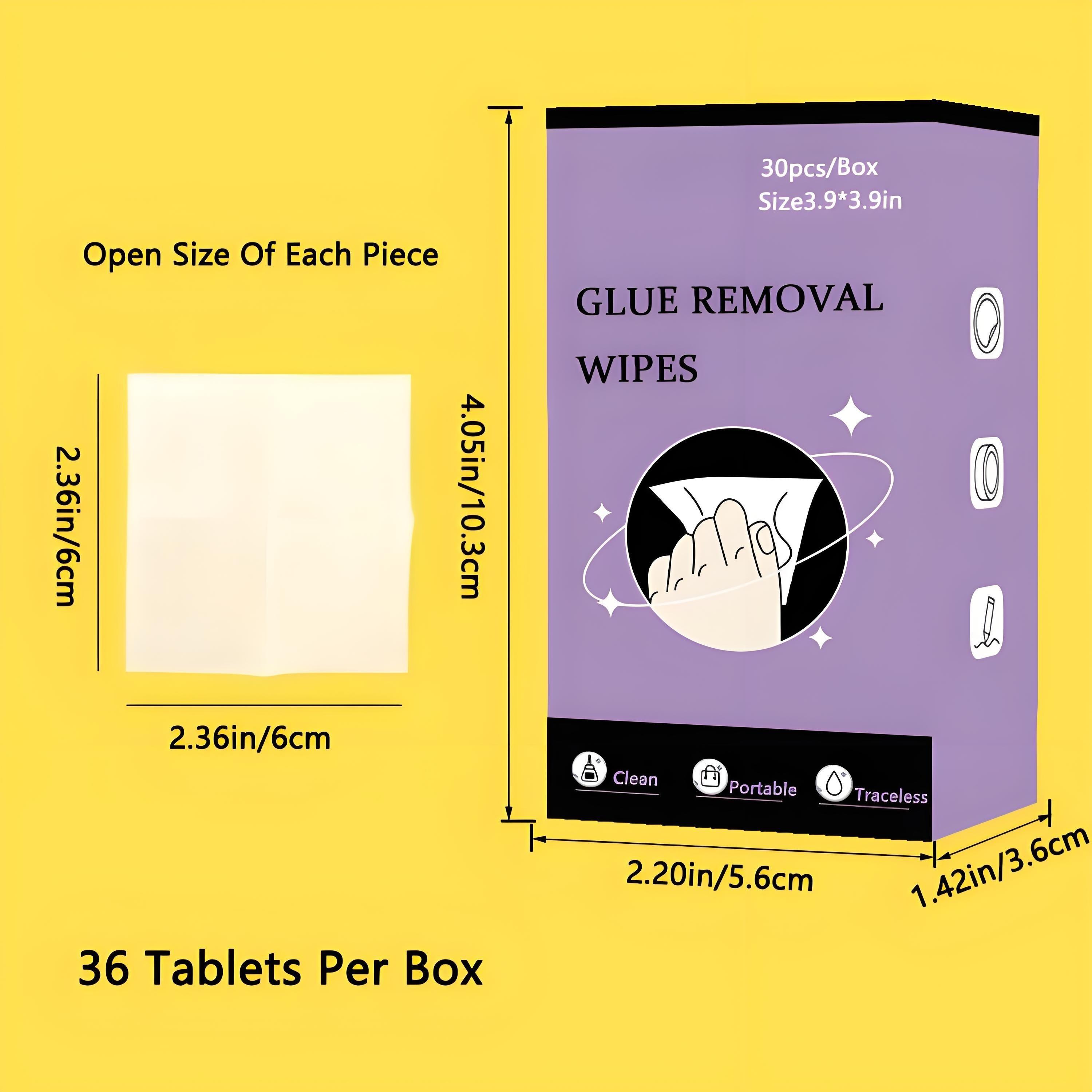 

Disposable adhesive removal wipes - portable residue free cleaner suitable for kitchen, bathroom, living room, and car surfaces фіолетовий
