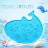 Pet Slow Food Mat with Suction Cups, Whale Shape Slow Feeding Mat for Prevent Choking Anxiety Relief, Non-Slip Silicone Lick Mat for Dogs And Cats