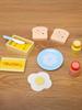 Wooden Kitchen Pretend Play Toy Simulation Wooden Toaster Machine Baby Early Learning Educational Toys