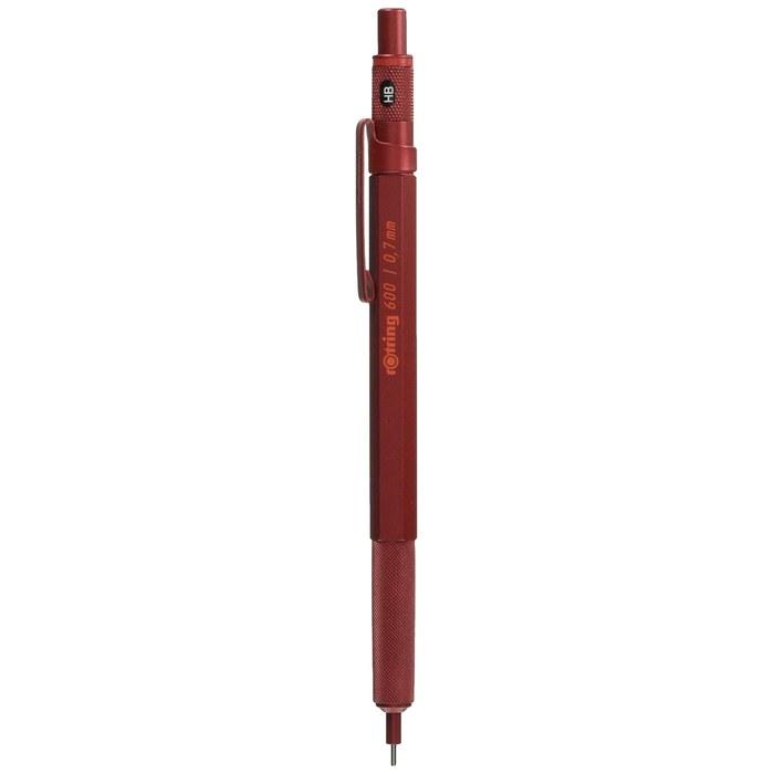 Rotring 600 Madder Red Mechanical Pencil 0.7mm 2119973