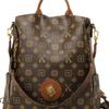 Women's New Leather High-end Lightweight Travel Bag, Fashionable Large Capacity Travel Backpack
