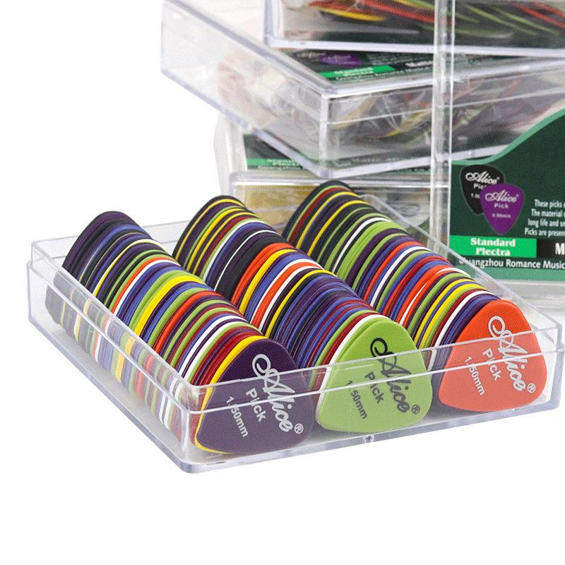12/20/50Pcs Guitar Pick Electric Guitar Pick Acoustic Music Picks Plectrum Instrument Accessories Mixed Thickness Guitar Pick