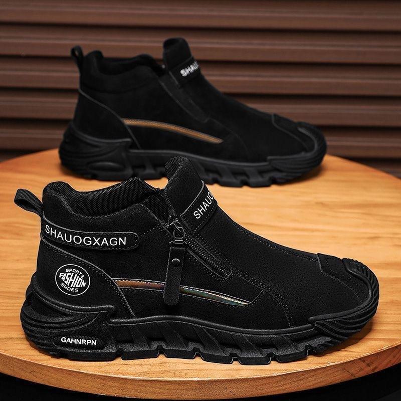 Labor insurance shoes men s shoes autumn new high-top tooling shoes men s non-slip and wear-resistant construction site work sports and leisure Martin 44 2450₽
