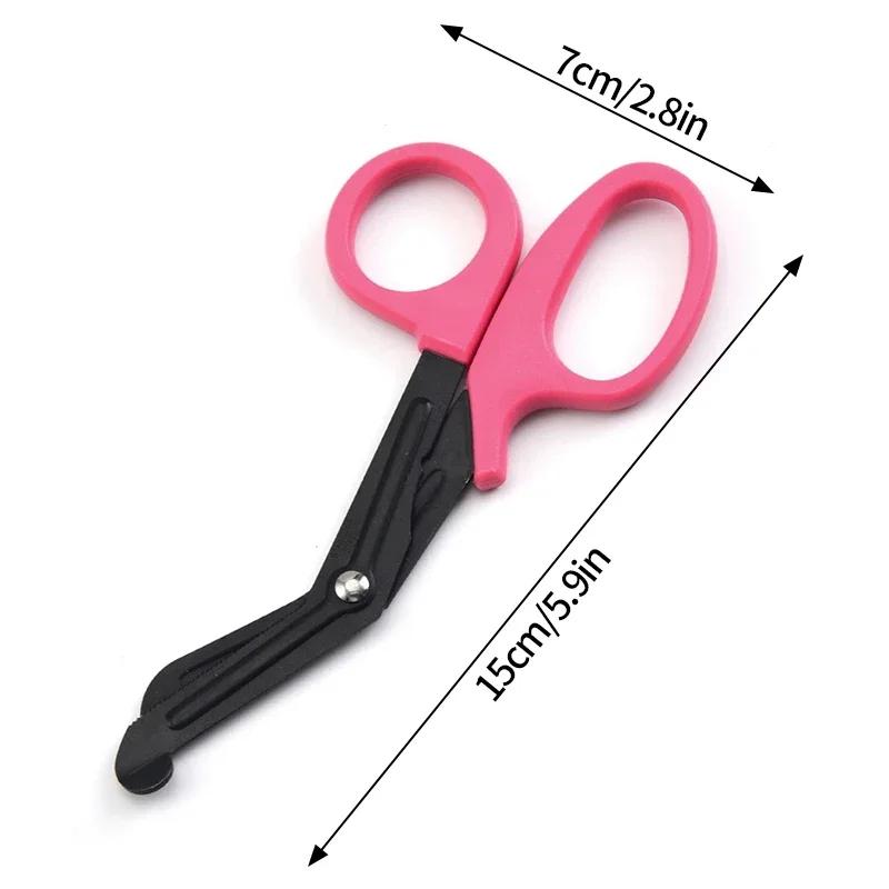 15Cm Medical Scissors Survive Paramedic Medical Rescue Scissor Trauma Gauze Tactical Stainless Steel Shears Survival Rescue
