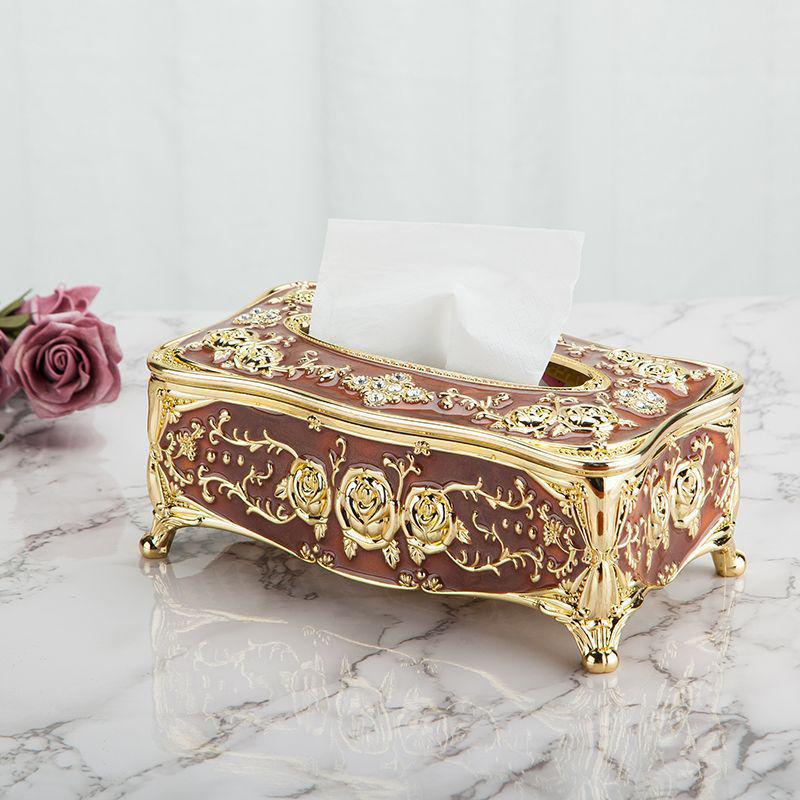 European-Style Creative Tissue Box for Home, Living Room, or Dining Table Decor