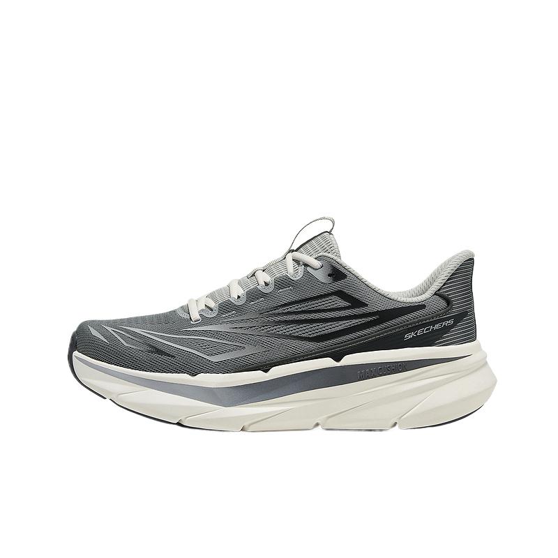 Skechers Mens Go Round Toe Comfortable Breathable Low Top Running Shoes Men sneakers 221224-GRY 39.5