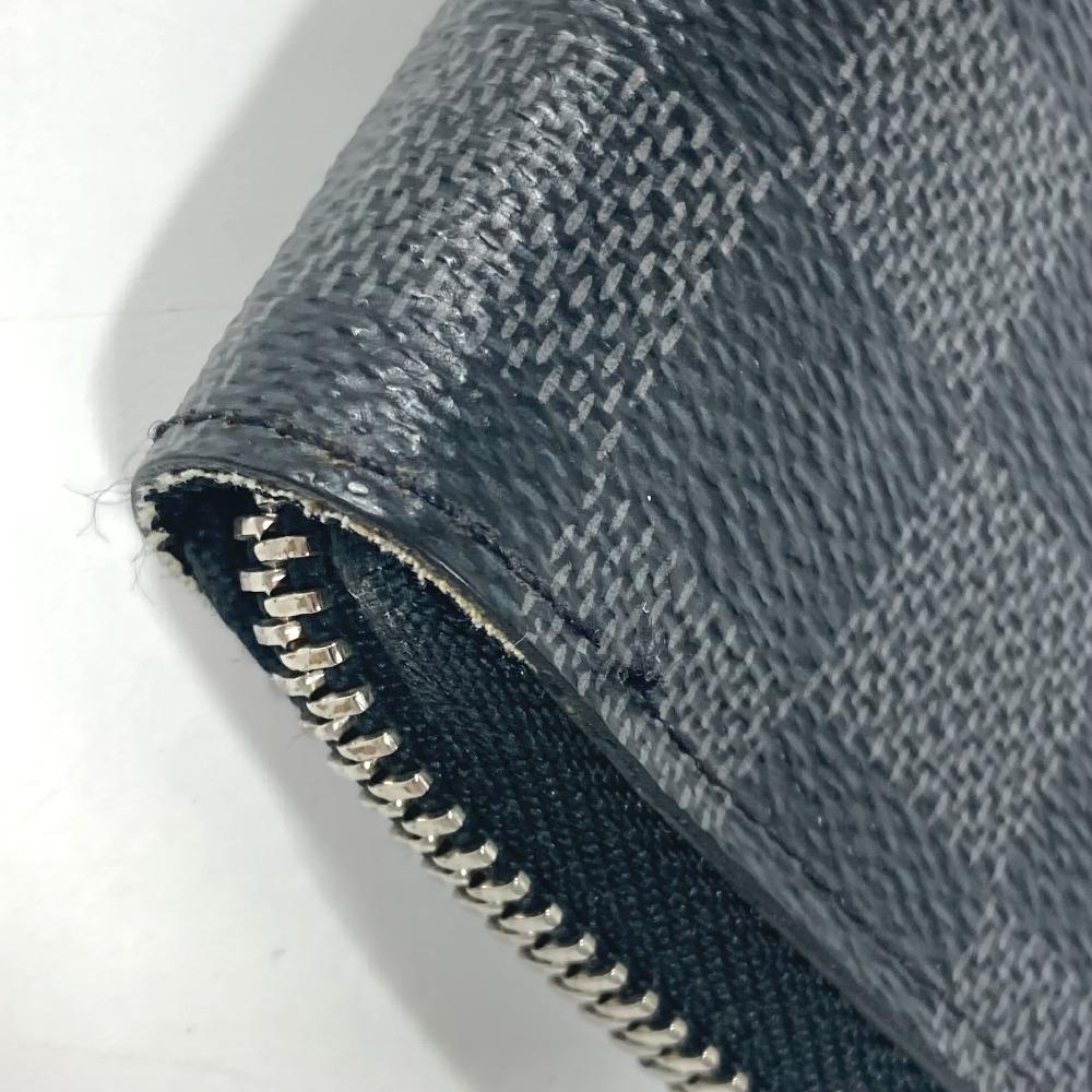 Louis Vuitton N61653 Damier Graphite Portefeuille Vasco Zip Around Long Wallet