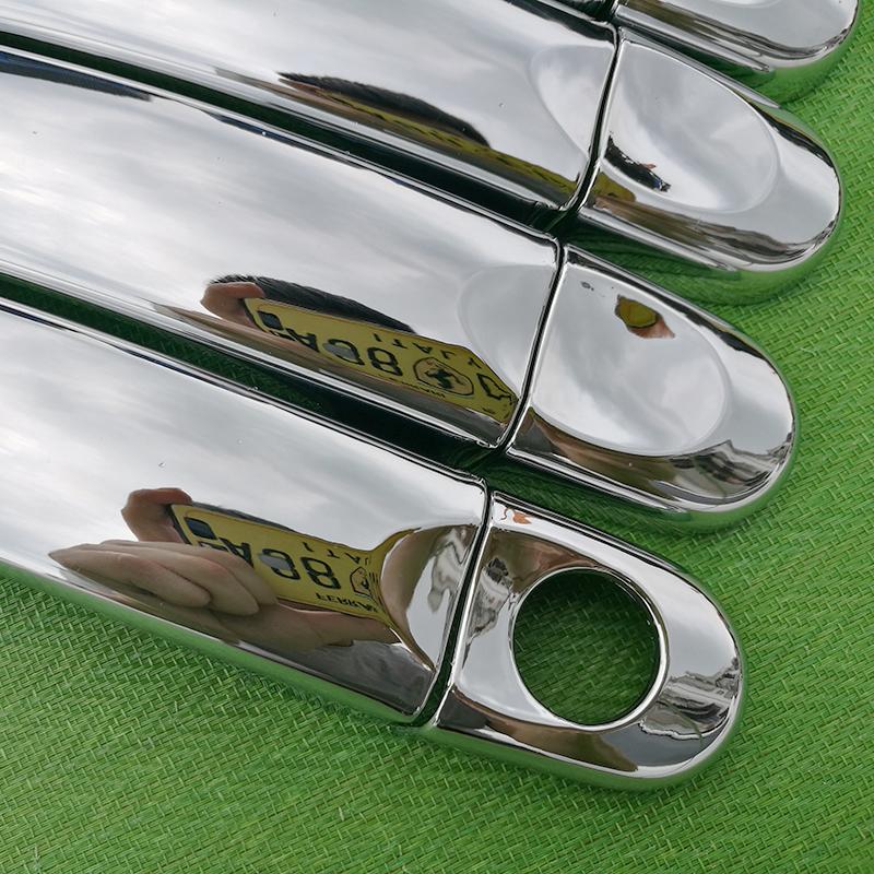 for VW T6 Chrome Handle Cover Trim Set for Volkswagen Transporter Caravelle Multivan California Car Accessories Car Styling